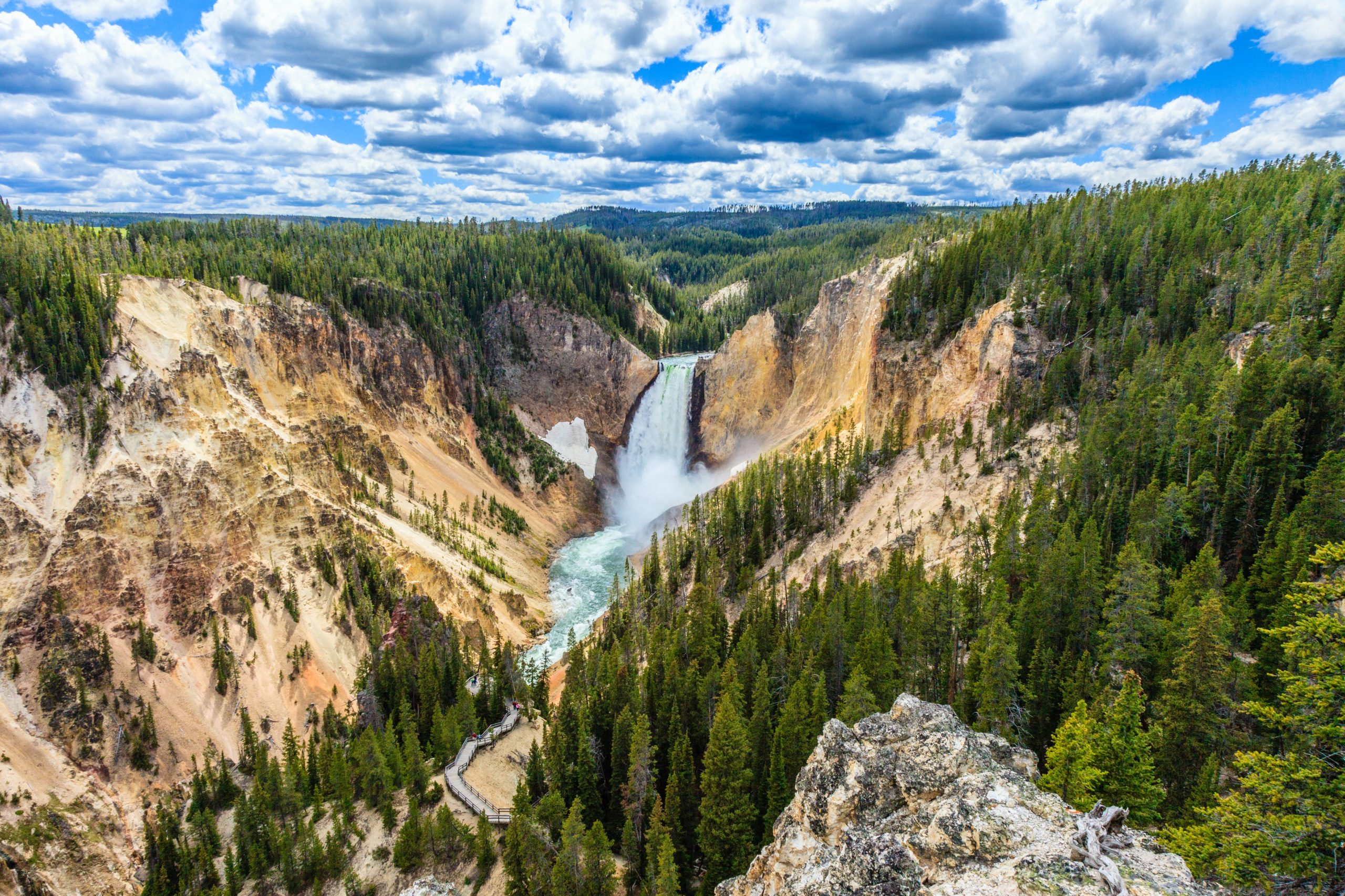 Lower Falls, Parque Nacional de Yellowstone